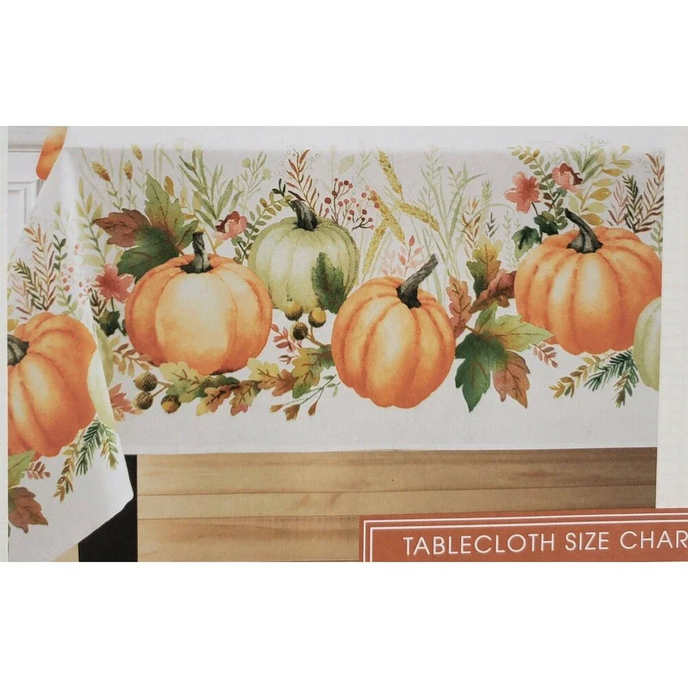 1 Printed Fabric Tablecloth,52